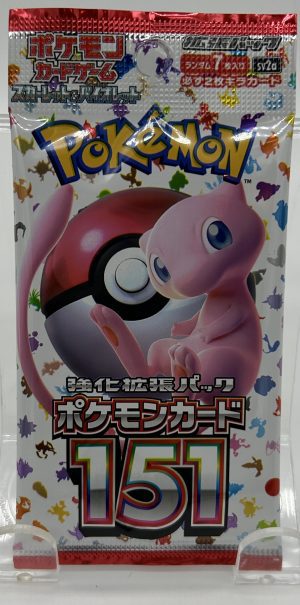 Pokemon 151 Japanese Booster Packs!
