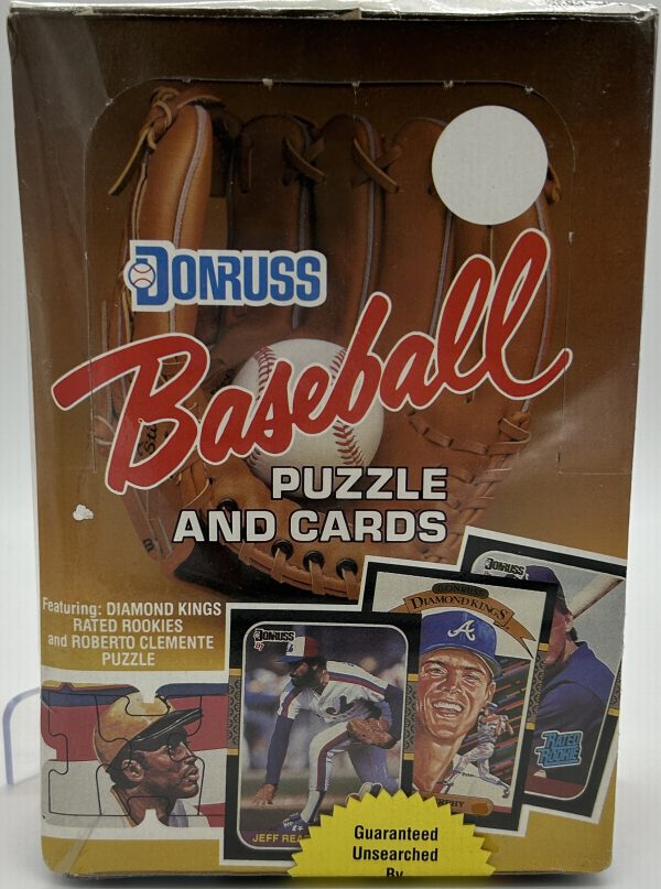 1987 Donurss Baseball Box Sealed!