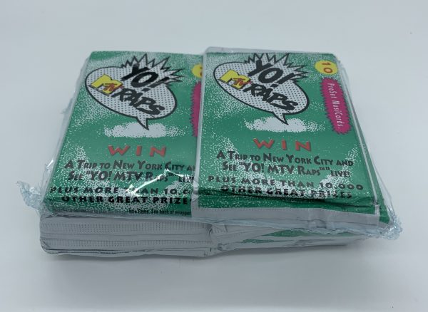 18 Unopened Yo! MTV Raps ProSet MusiCards 10 Trading Cards Packs