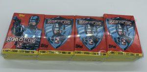 1990 Topps RoboCop 2, Lot Of 21 Factory Sealed Packs