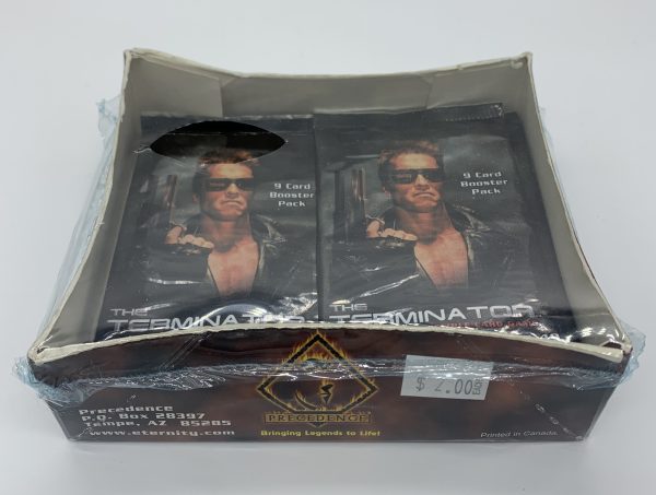 The Terminator Collectible Trading Card Game Box + 10 Unopened Packs