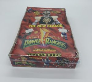 1994 Power Rangers The New Season Hobby Box + 22 Factory Sealed Packs