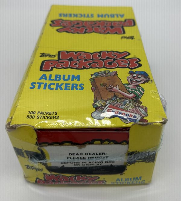 1986 Topps Wacky Packages Album Stickers 100 Count Box
