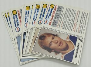 1983-84 Esso Hockey Stars TV Cash Game Scratch Tickets Full Set (21)
