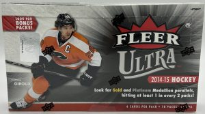 2014-15 Fleer Ultra Hockey Hobby Box Sealed!