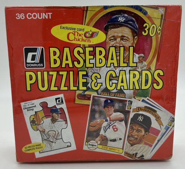 1982 Donruss Baseball Box