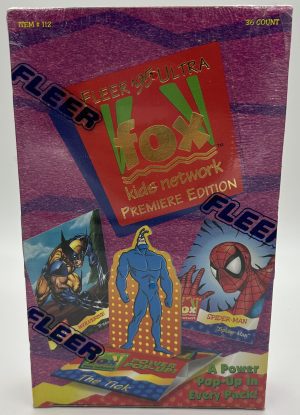 1995 Fleer Ultra Fox Kids Network Premiere Edition Sealed Box