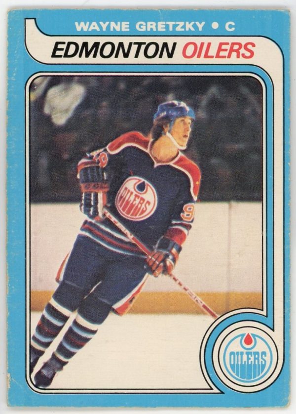 Wayne Gretzky 1979-80 O-Pee-Chee Rookie Card #18