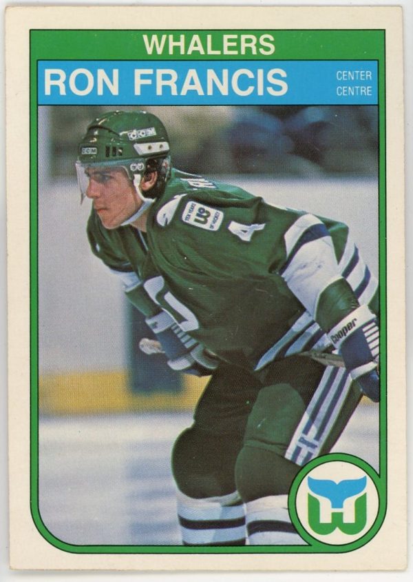 Ron Francis 1982-83 O-Pee-Chee Rookie Card #123