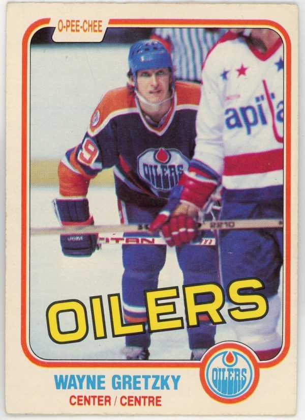 Wayne Gretzky 1981-82 O-Pee-Chee Hockey Card #106