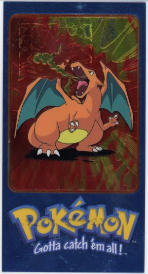 Topps Pokemon Charizard Movie Jumbo Chrome Card #5