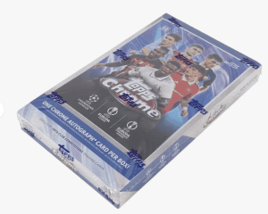 2022-23 Topps Chrome UEFA Competitions Hobby Box Sealed!