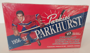 1994-95 Parkhurst Parkies Hockey Cards 1956-57 Reprints Sealed Box