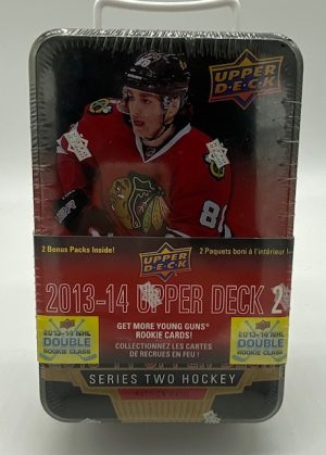 2013-14 Upper Deck Series 2 Hockey Retail Tin