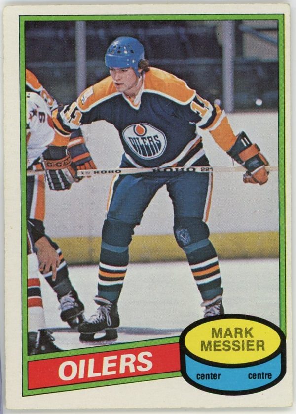1980-81 Mark Messier Oilers OPC Rookie Card #289