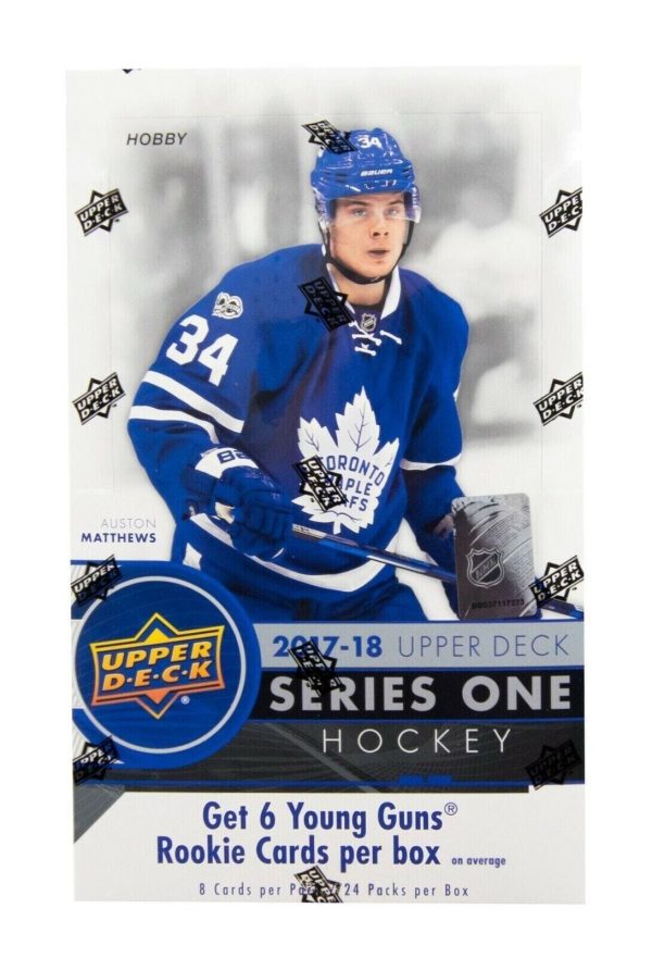 2017-18 Upper Deck Series One Hockey Hobby Box FACTORY SEALED