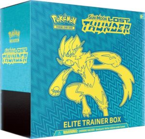 Pokemon Sun And Moon Lost Thunder Elite Trainer Box