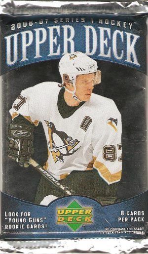2006-07 Upper Deck Series 1 Hockey Cards - 1 Pack