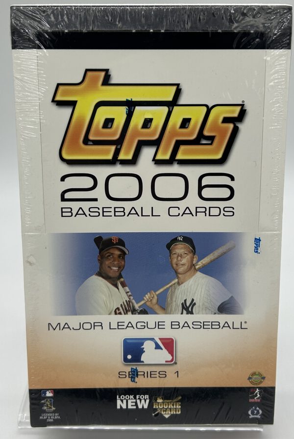 2006 Topps Series 1 Baseball Jumbo Hobby Box Sealed!