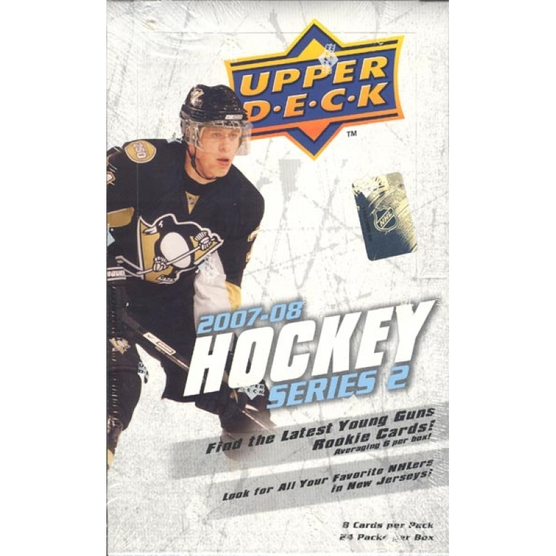 2007/08 Upper Deck Mini Jersey Hockey Hobby Box