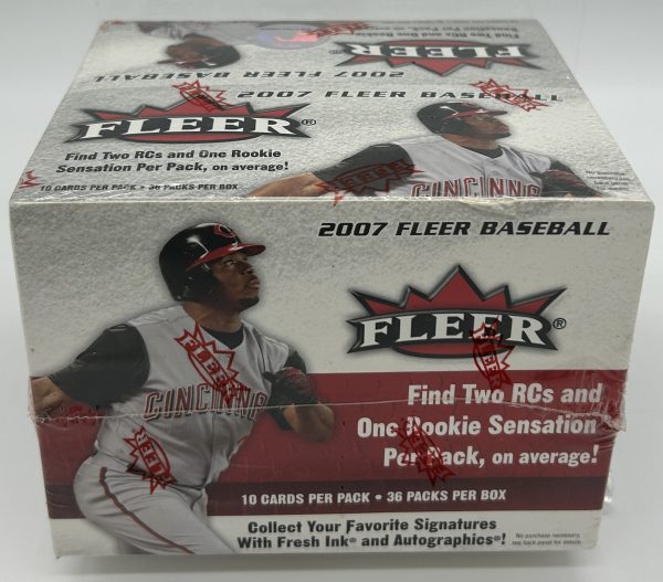 2007 Fleer Baseball Hobby Box Sealed!