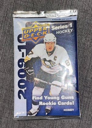 2009-10 Upper Deck Series 1 Hockey Cards - 1 Pack