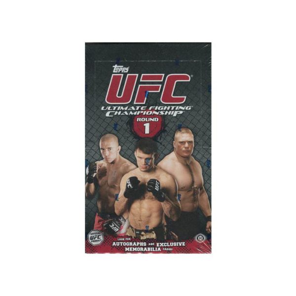2009 UFC Round 1 Topps Hobby Box Sealed