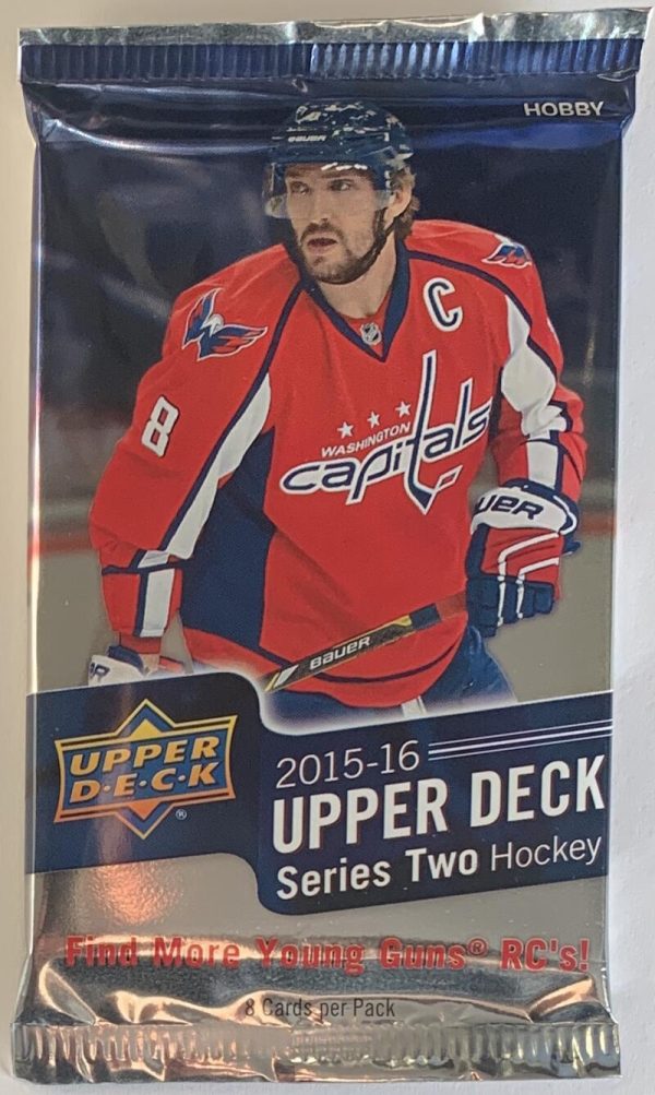 2015-16 Upper Deck Series 2 Hockey Hobby Pack