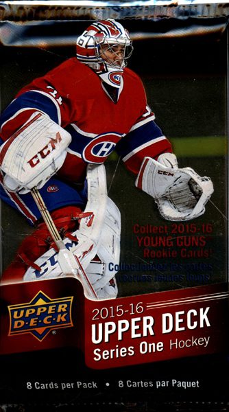 2015-16 Upper Deck Series One Hockey - 1 Pack