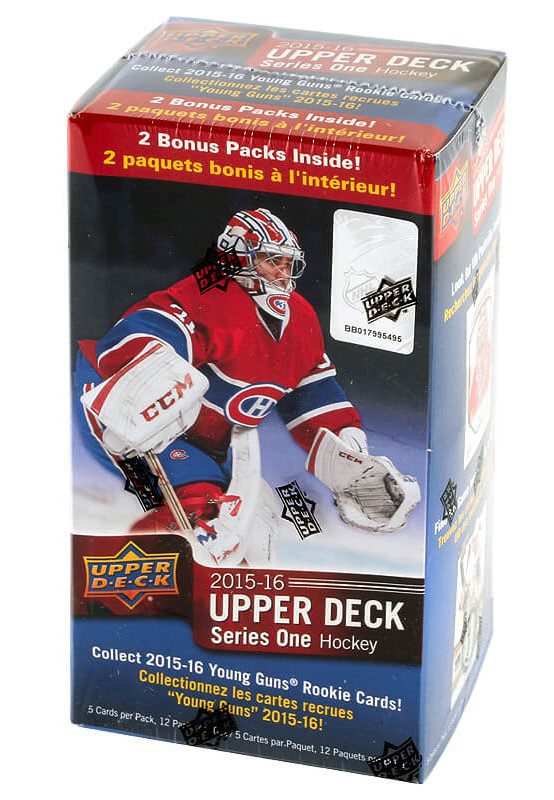 2015-16 Upper Deck Series 1 Hockey 12-Pack Blaster Box