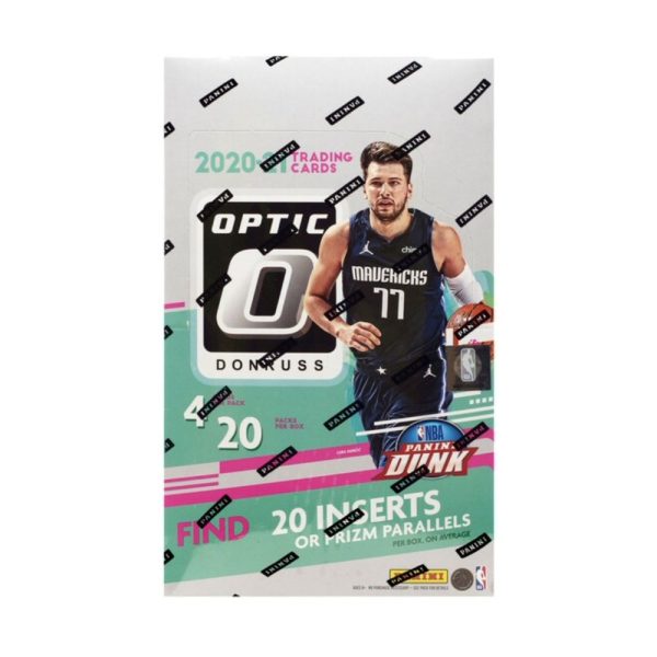 2020-21 Panini Donruss Optic NBA Basketball 20 Pack Retail Box Sealed