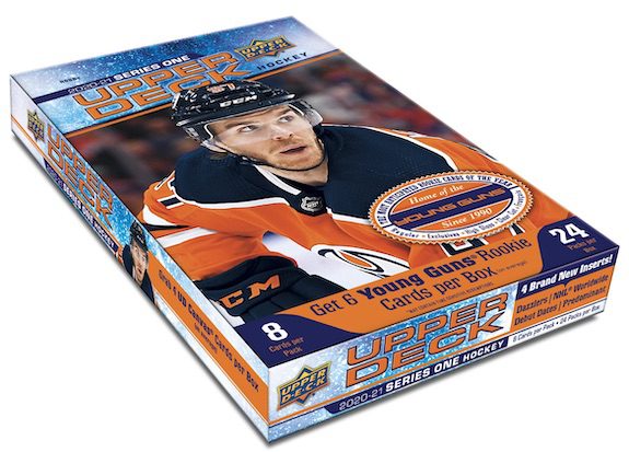 2020-21 Upper Deck Series One Hockey Hobby Box SEALED