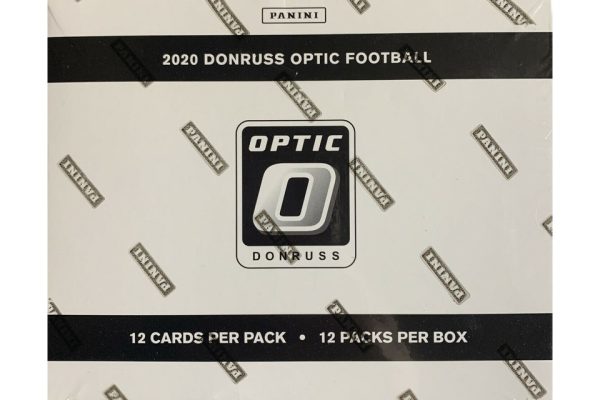 2020 Donruss Optic NFL Football Cello Fat Pack Box Sealed