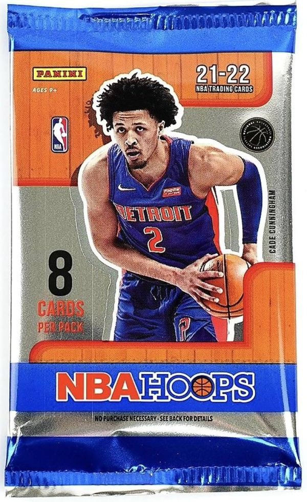 2021-22 Panini NBA Hoops Basketball Hobby Box Packs