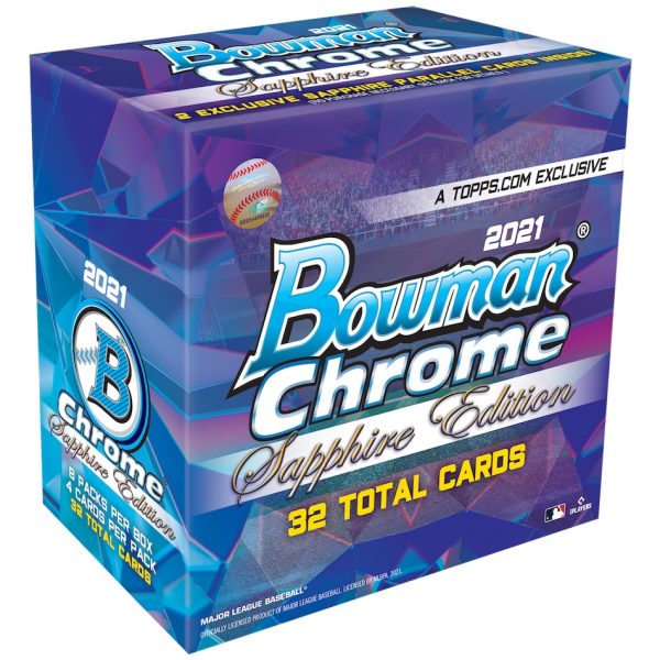 2021 Topps Bowman Chrome Sapphire Edition Hobby Box