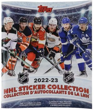 2022-23 Topps NHL Sticker Collection Album