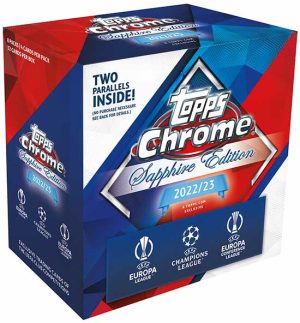 2022-23 Topps Chrome Sapphire Edition UEFA Hobby Box