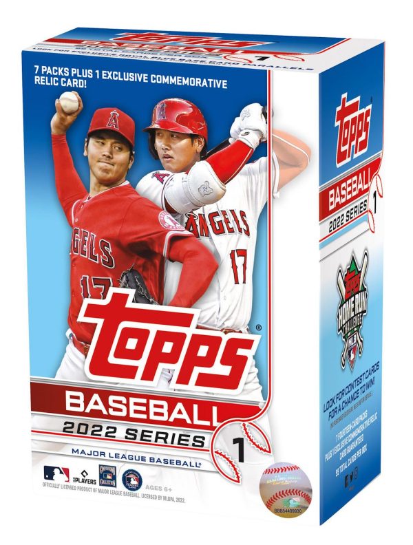 2022 Topps Series 1 MLB Baseball Blaster Box Sealed