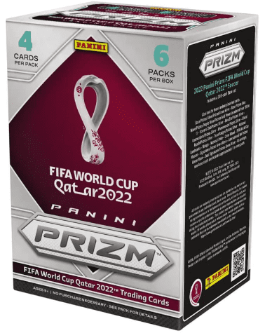 2022 Panini Prizm Fifa World Cup Blaster Box