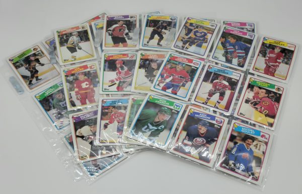 1988-89 Topps Hockey Complete Set Brett Hull Rookie