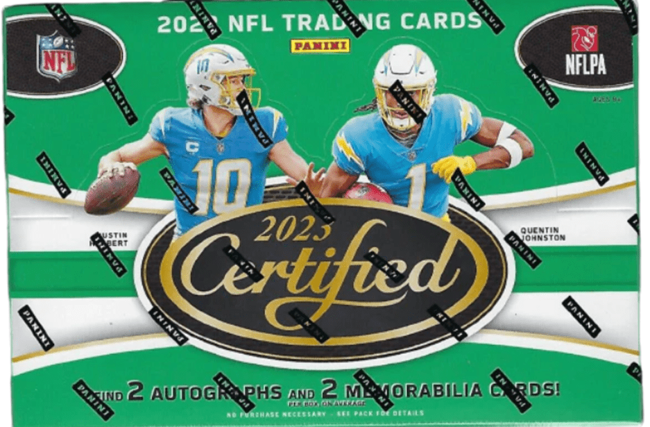 2023 Panini Certified Football Hobby Box Froggers House of Cards