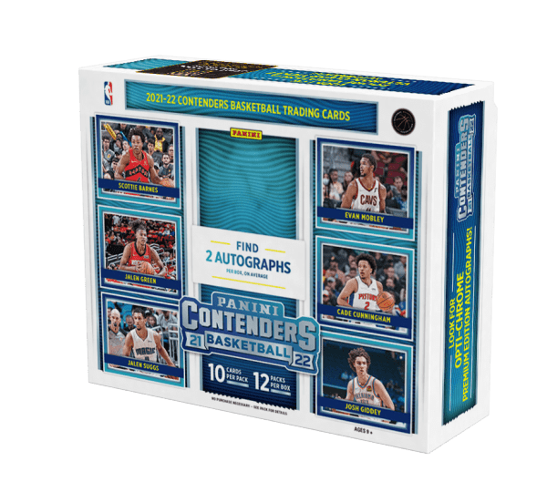 2021-22 Panini Contenders Basketball Hobby Box Sealed