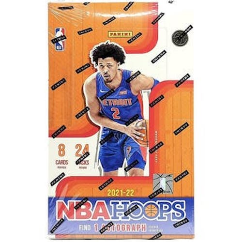 2021-22 Panini NBA Hoops Basketball Hobby Box Sealed