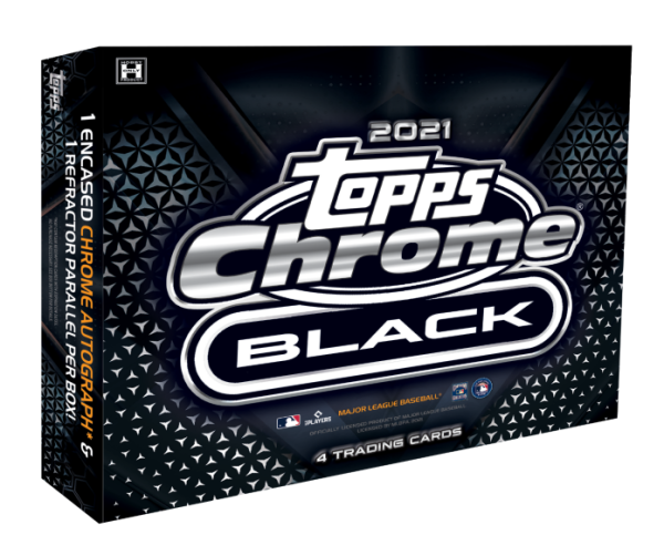 2021 Topps Chrome Black Baseball Hobby Box SEALED