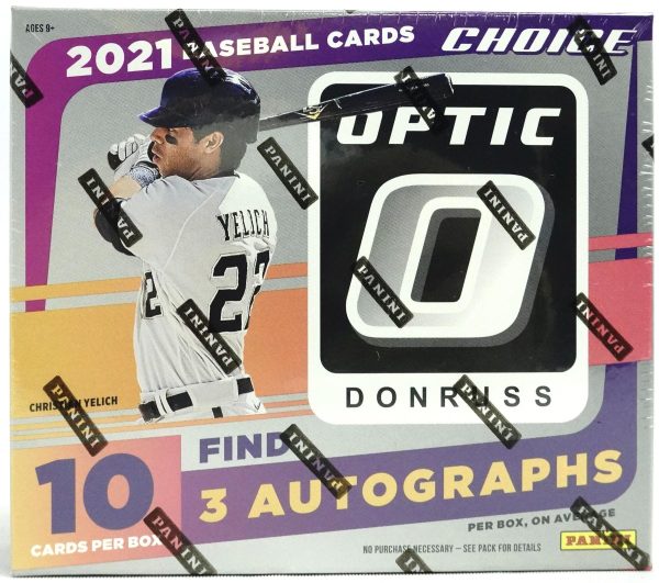 2021 Panini Donruss Optic Baseball Hobby Choice Box Sealed