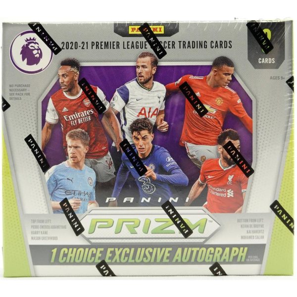 2020-21 Panini Prizm Premier League Soccer Hobby Choice Box Sealed