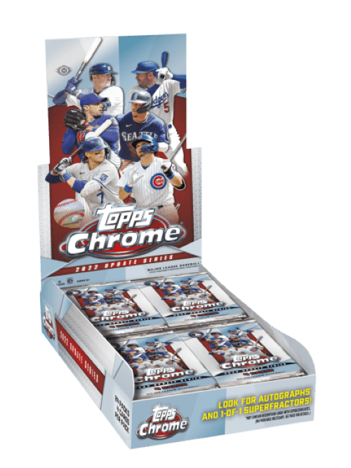 2022 Topps Chrome Update Series Baseball Hobby pack