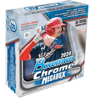 2024 Bowman Chrome Baseball Mega Box