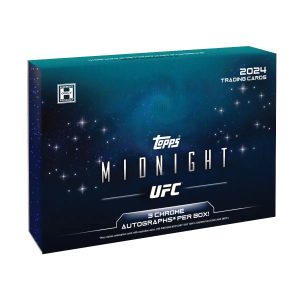 Look for the autograph relics of yesterday, today, and tomorrow's top UFC fighters, and a collection of short printed inserts!
