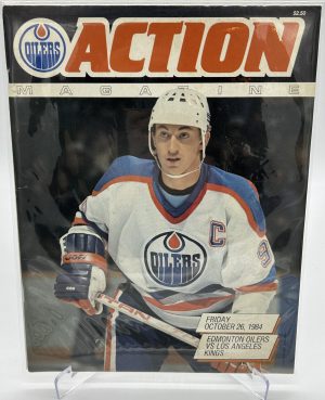 Edmonton Oilers Official Magazine Program October 26 1984 VS Kings